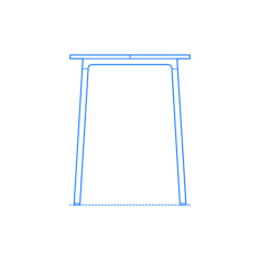 Furniture Dining Tables Run High Table Square Sticker Svg Vector, Free Vectors File